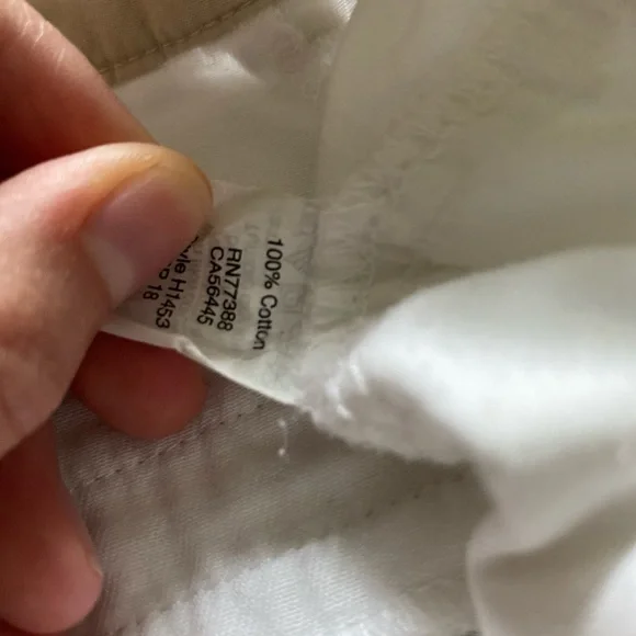 **J. Crew White Shorts - Size 6** - Picture 3 of 3